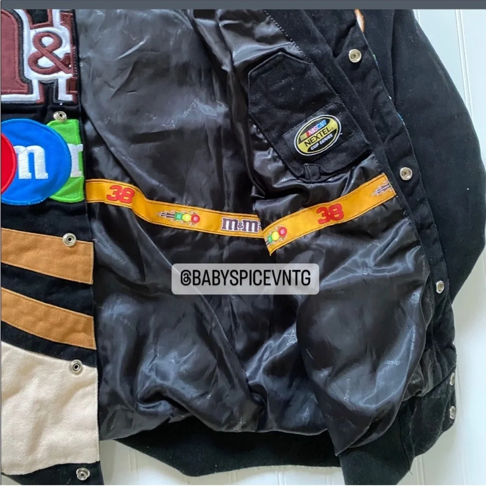 RARE 1:1 M&M Nascar Madison Beer Racing Jacket - Picture 9 of 13